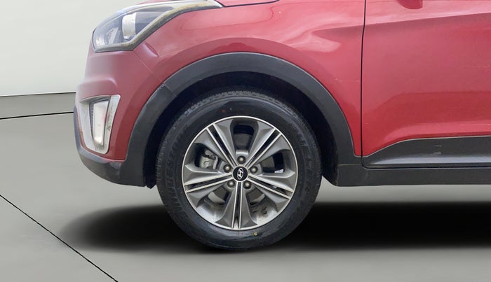 2016 Hyundai Creta SX PLUS AT 1.6 PETROL, Petrol, Automatic, 40,647 km, Left Front Wheel