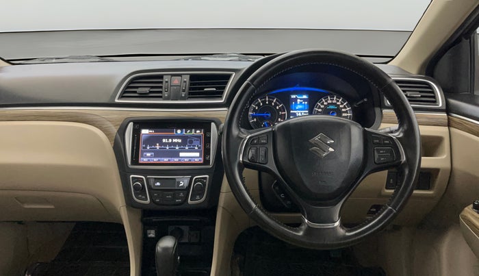 2019 Maruti Ciaz ALPHA  AT 1.5 SHVS PETROL, Petrol, Automatic, 39,361 km, Steering Wheel Close Up