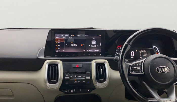 2021 KIA SONET HTX PLUS 1.0 IMT, Petrol, Manual, 39,924 km, Air Conditioner