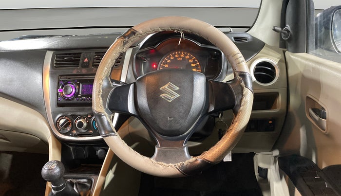 2014 Maruti Celerio VXI, Petrol, Manual, 82,299 km, Steering Wheel Close Up