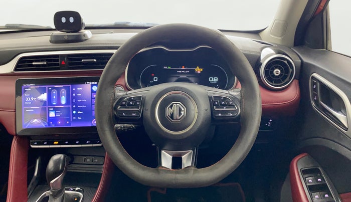 2021 MG ASTOR SAVVY 1.5 CVT S RED, Petrol, Automatic, 44,832 km, Steering Wheel Close Up