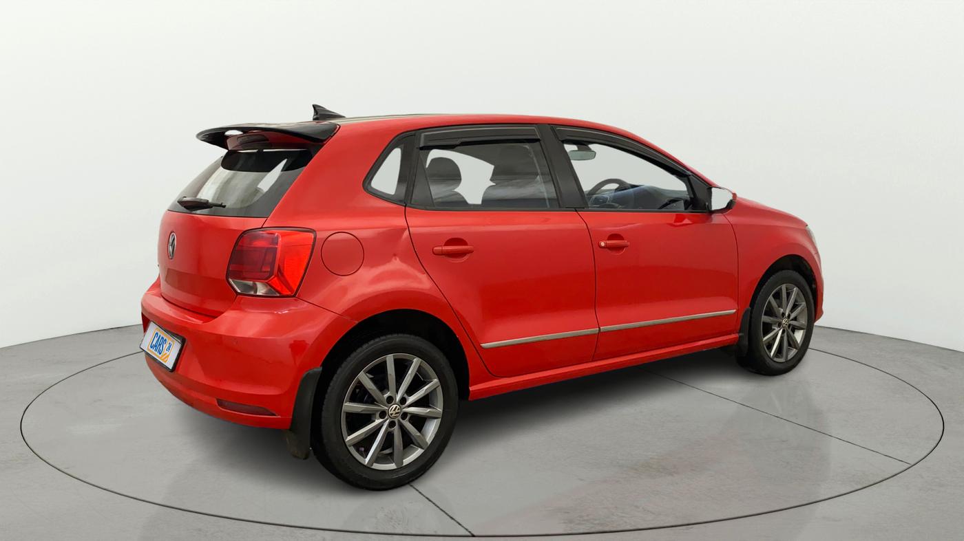 2019 Volkswagen Polo HIGHLINE PLUS 1.0 16 ALLOY, Petrol, Manual, 45,478 km, Right Back Diagonal