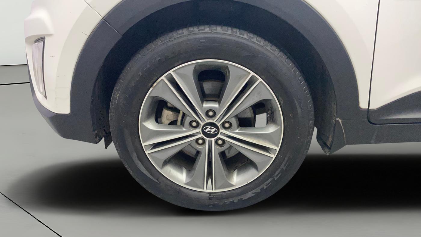 2016 Hyundai Creta SX PLUS AT 1.6 PETROL, Petrol, Automatic, 92,748 km, Left Front Wheel