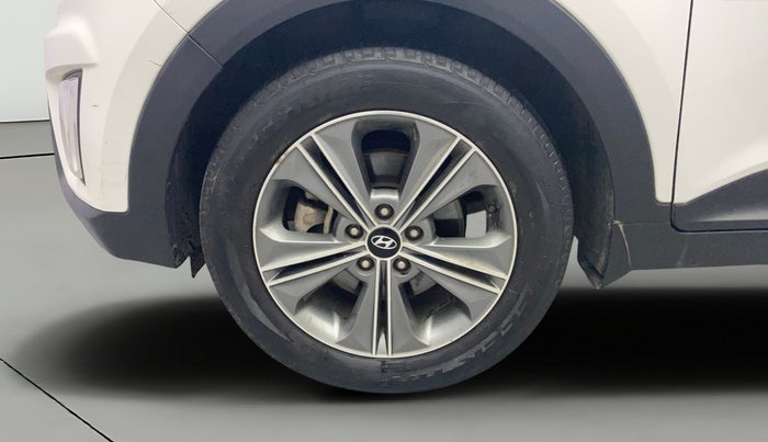 2016 Hyundai Creta SX PLUS AT 1.6 PETROL, Petrol, Automatic, 92,737 km, Left Front Wheel