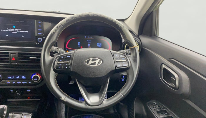 2023 Hyundai EXTER SX(O) CONNECT 1.2 AMT DUAL TONE, Petrol, Automatic, 71,738 km, Steering Wheel Close Up