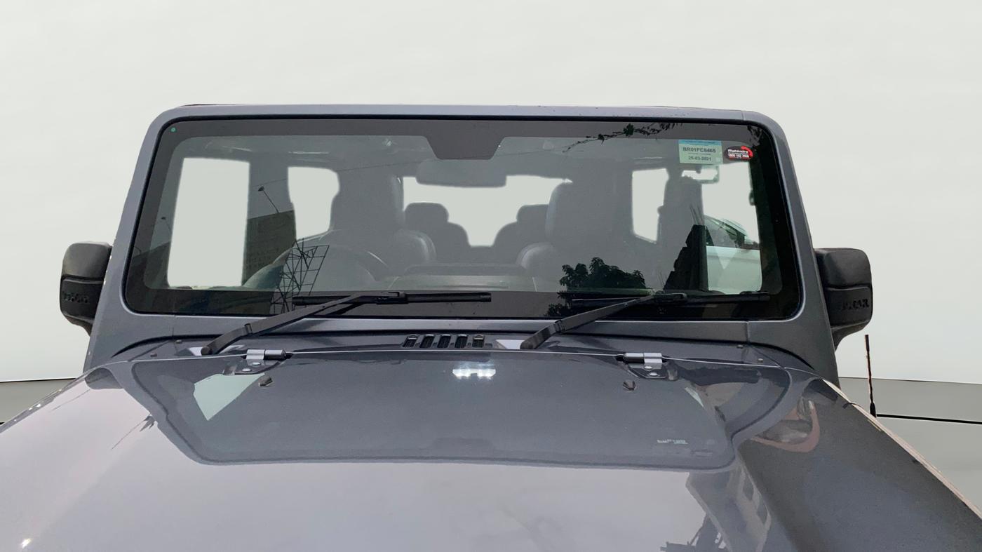2021 Mahindra Thar LX HARD TOP 4WD MT, Diesel, Manual, 53,705 km, Front Windshield