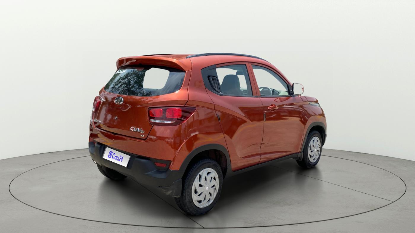 2017 Mahindra Kuv100 K4 6 STR, Petrol, Manual, 42,250 km, Right Back Diagonal