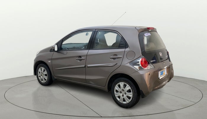 2014 Honda Brio S MT, Petrol, Manual, 80,961 km, Left Back Diagonal