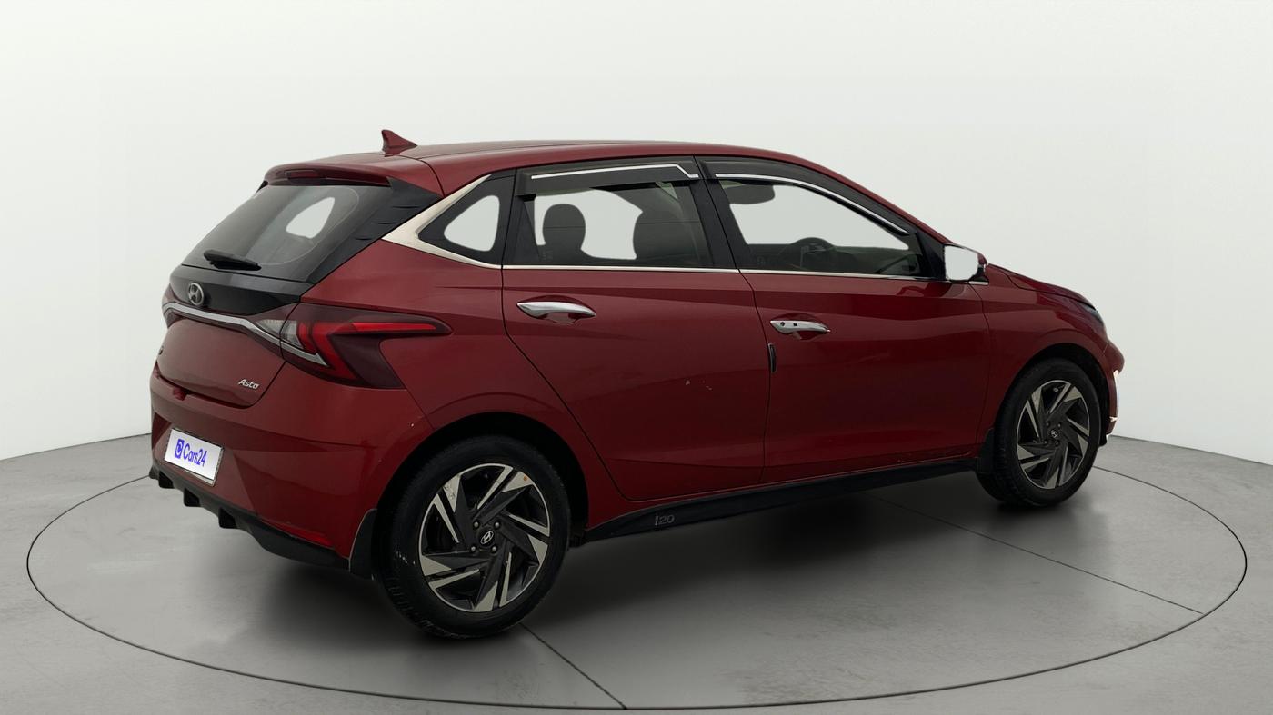 2021 Hyundai NEW I20 ASTA (O) 1.2 MT, Petrol, Manual, 25,587 km, Right Back Diagonal