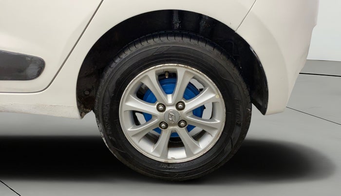 2015 Hyundai Grand i10 ASTA AT 1.2 KAPPA VTVT, Petrol, Automatic, 74,868 km, Left Rear Wheel