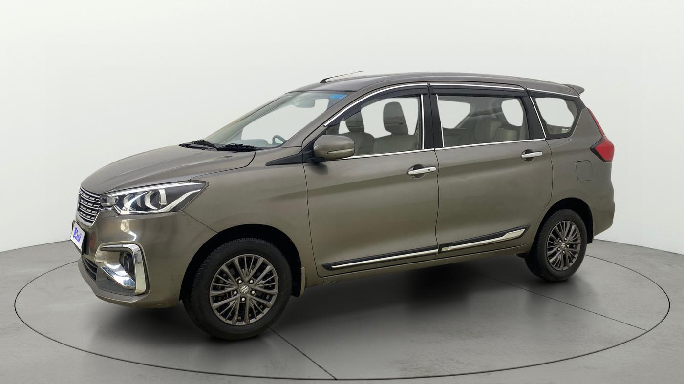 2021 Maruti Ertiga ZXI AT SHVS, Petrol, Automatic, 22,433 km, Left Front Diagonal
