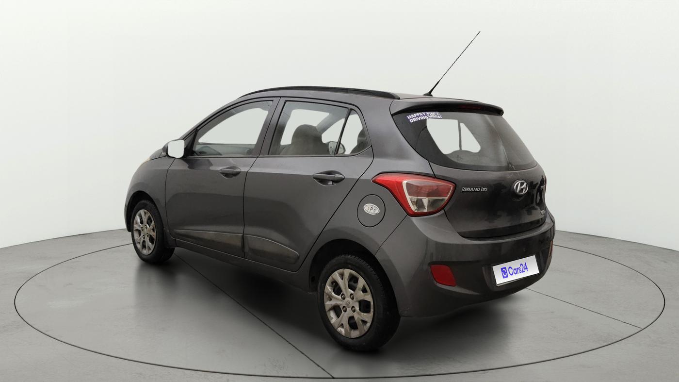 2015 Hyundai Grand i10 SPORTZ 1.2 KAPPA VTVT, Petrol, Manual, 71,125 km, Left Back Diagonal