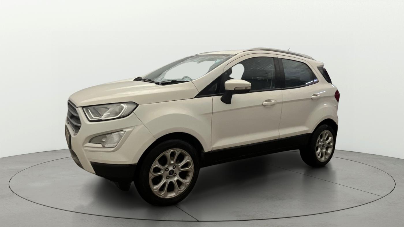 2018 Ford Ecosport TITANIUM + 1.5L PETROL AT, Petrol, Automatic, 73,196 km, Left Front Diagonal