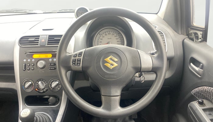 2014 Maruti Ritz ZXI, Petrol, Manual, 84,960 km, Steering Wheel Close Up