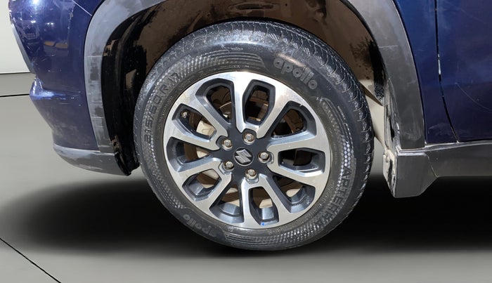 2022 Maruti Grand Vitara ALPHA SMART HYBRID AT, Petrol, Automatic, 58,453 km, Left Front Wheel