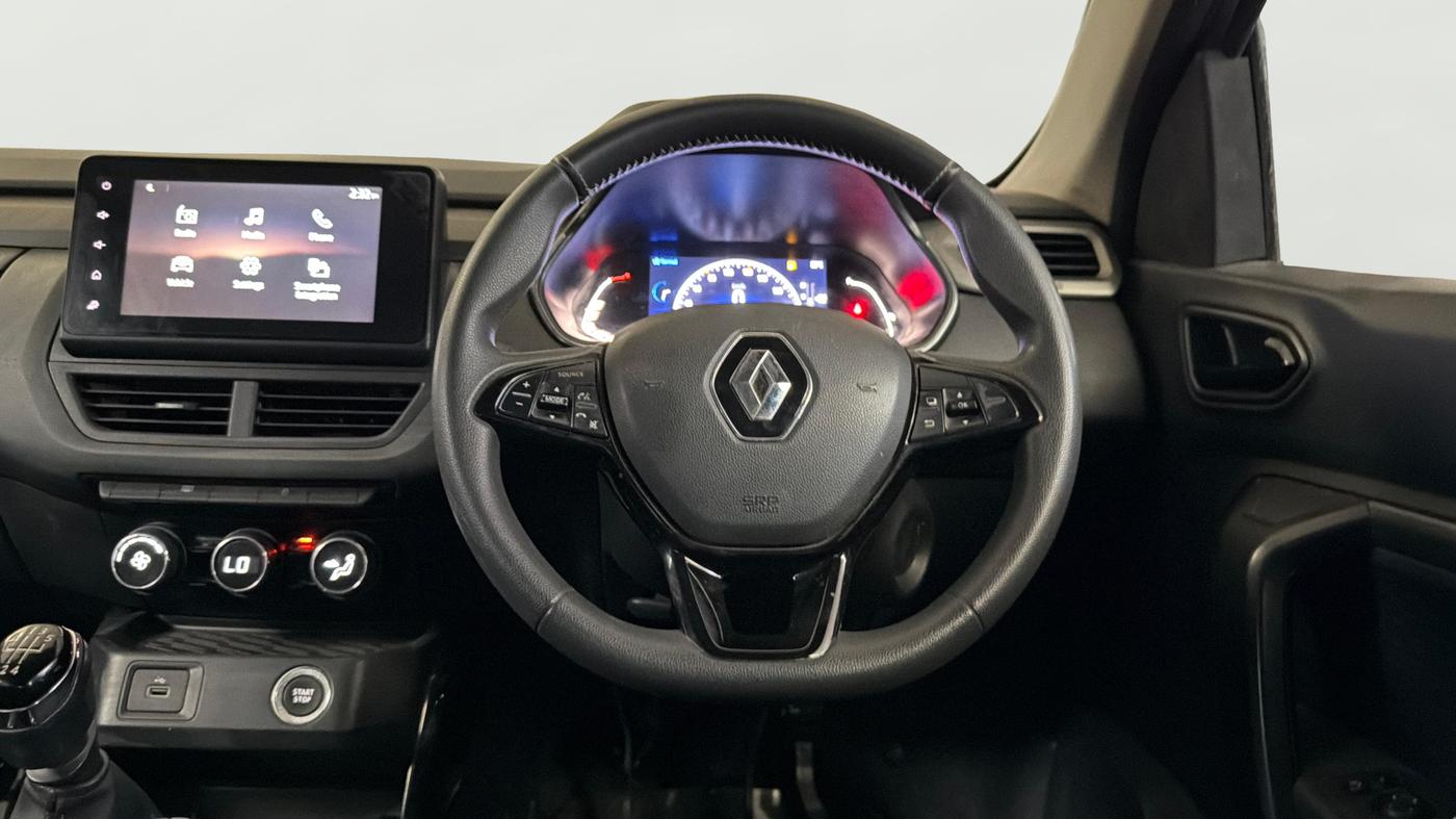 2021 Renault Kiger RXZ MT, Petrol, Manual, 25,837 km, Steering Wheel Close Up