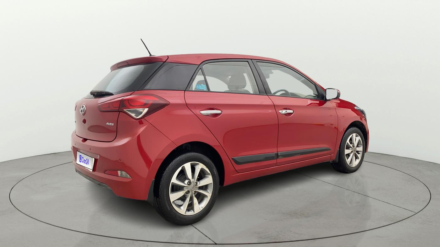 2017 Hyundai Elite i20 ASTA 1.2 (O), Petrol, Manual, 65,720 km, Right Back Diagonal