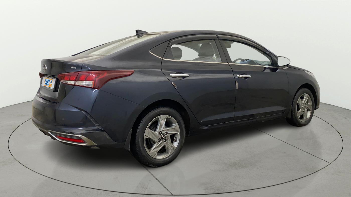 2021 Hyundai Verna SX 1.5 VTVT, Petrol, Manual, 37,722 km, Right Back Diagonal