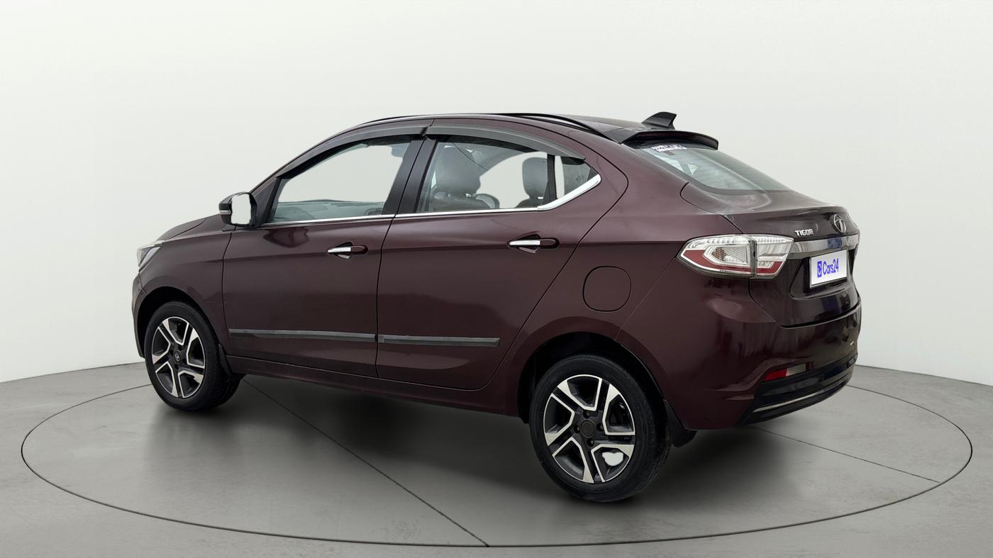 2021 Tata TIGOR XZA PLUS PETROL, Petrol, Automatic, 39,947 km, Left Back Diagonal