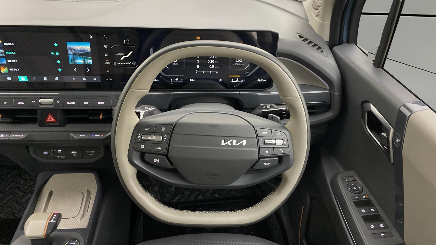 2025 KIA SYROS HTX Plus (O) 1.0 Turbo 7DCT, Petrol, Automatic, 6,980 km, Steering Wheel Close Up