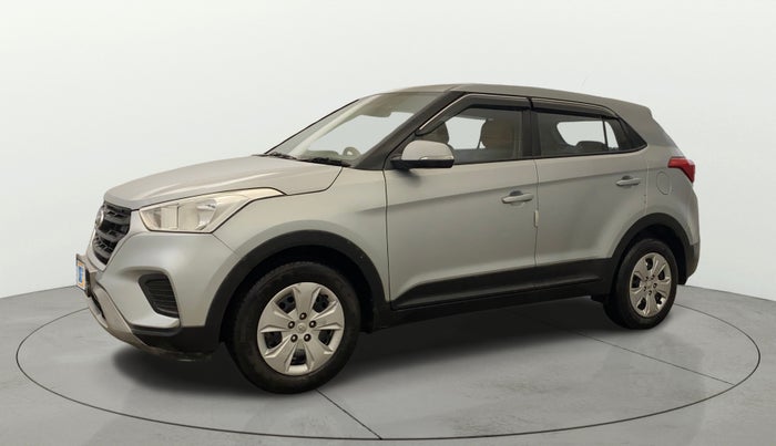 2019 Hyundai Creta E PLUS 1.6 PETROL, Petrol, Manual, 60,235 km, Left Front Diagonal