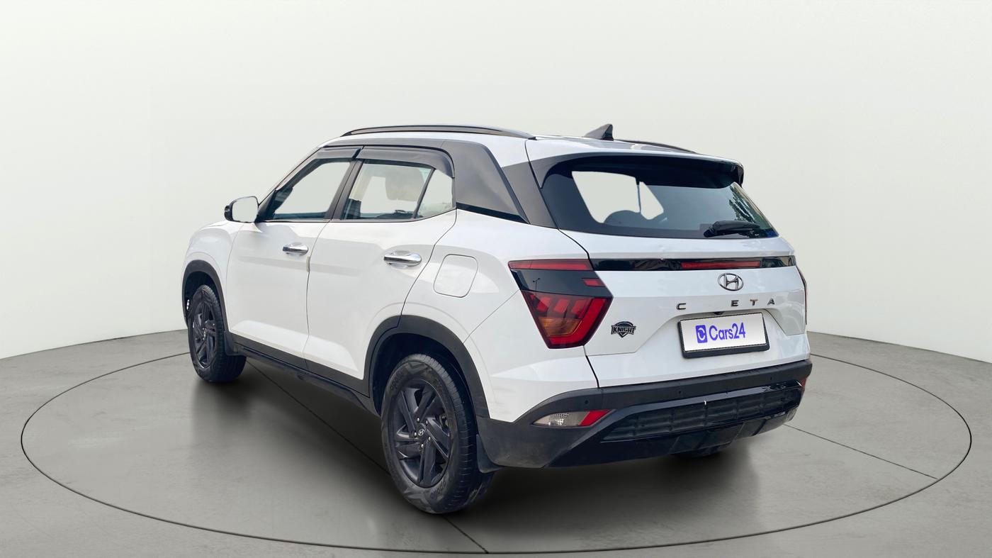 2023 Hyundai Creta S PLUS KNIGHT 1.5 PETROL, Petrol, Manual, 75,080 km, Left Back Diagonal