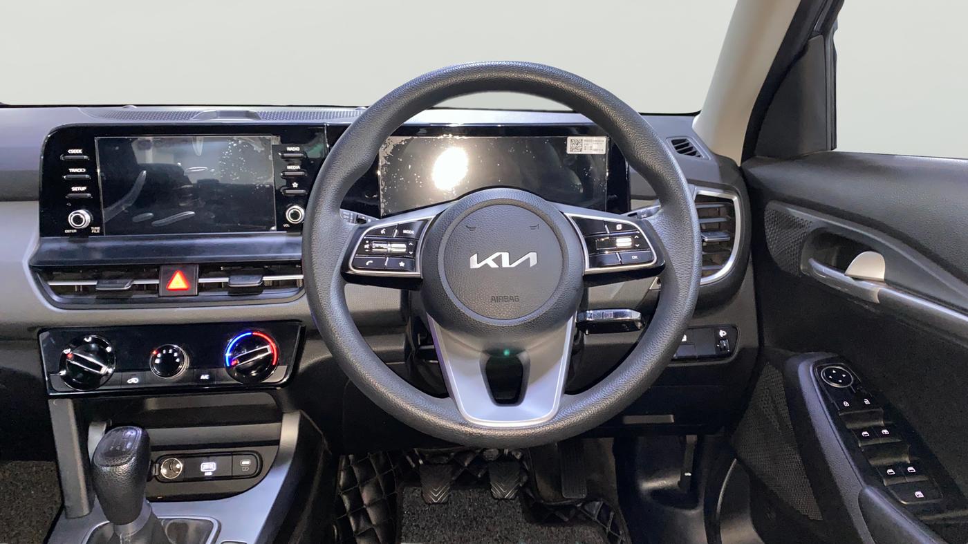2023 KIA SELTOS  HTK 1.5 PETROL MT, Petrol, Manual, 15,174 km, Steering Wheel Close Up