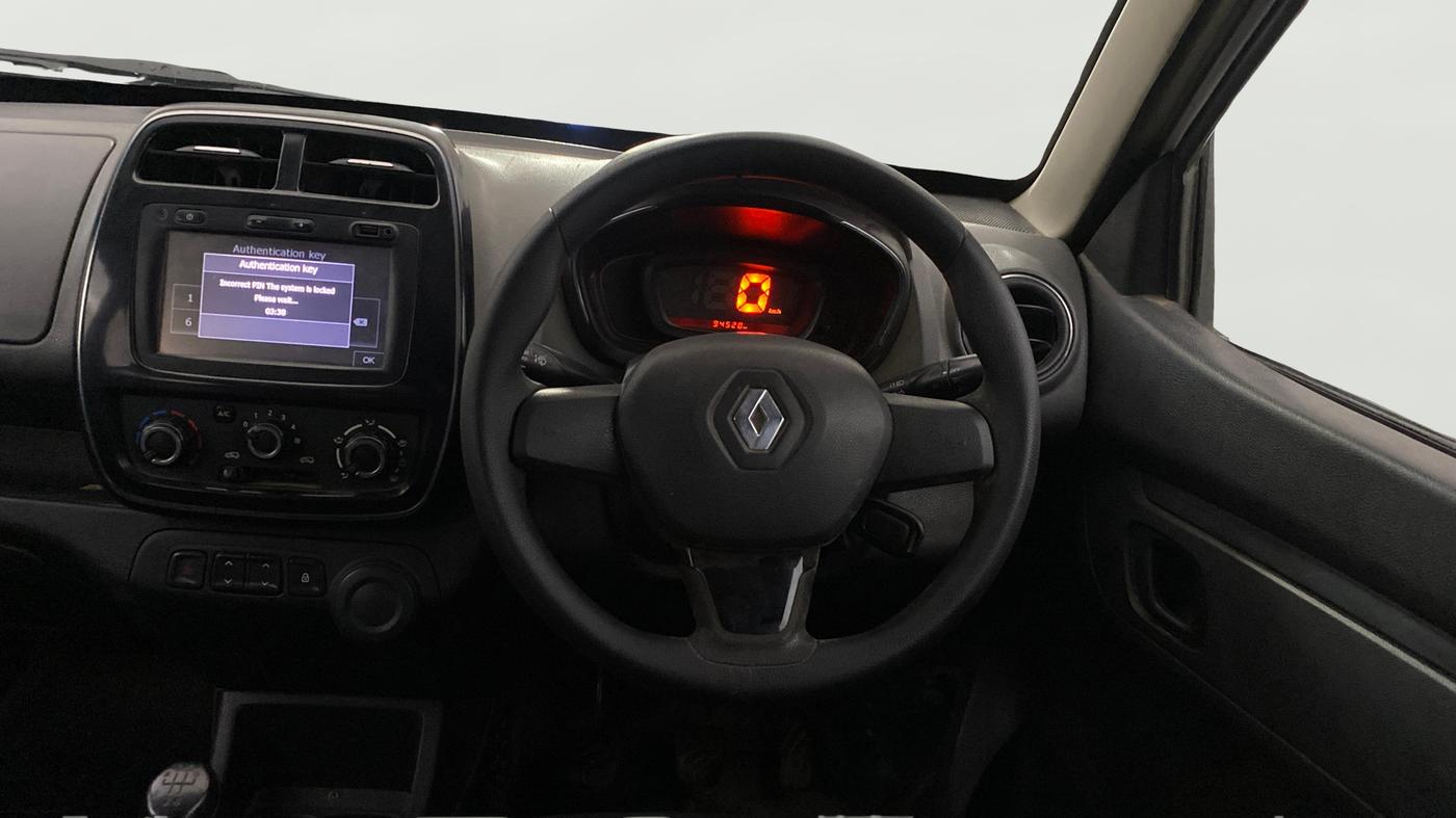 2018 Renault Kwid RXT 1.0, Petrol, Manual, 94,497 km, Steering Wheel Close Up