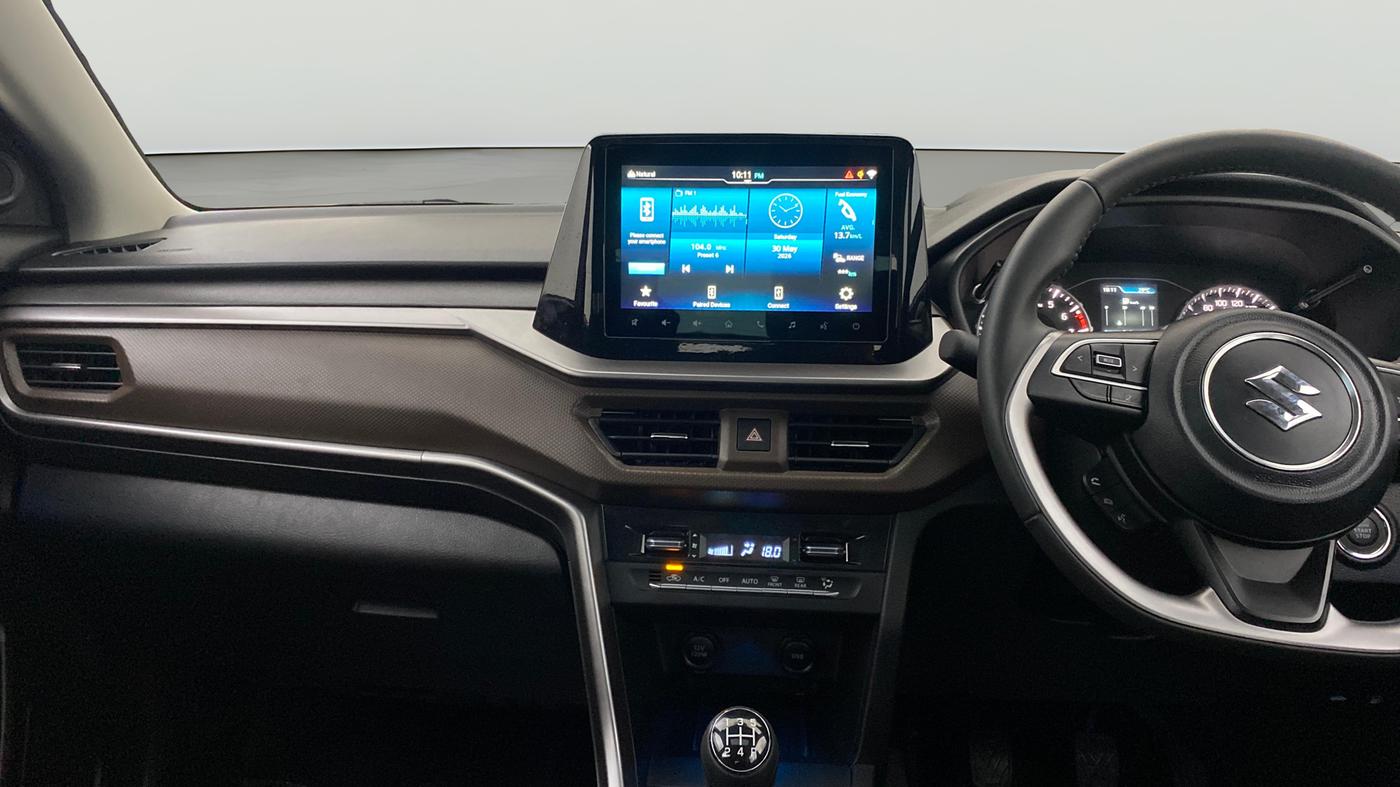 2025 Maruti BREZZA ZXI + SMART HYBRID, Petrol, Manual, 1,421 km, Air Conditioner