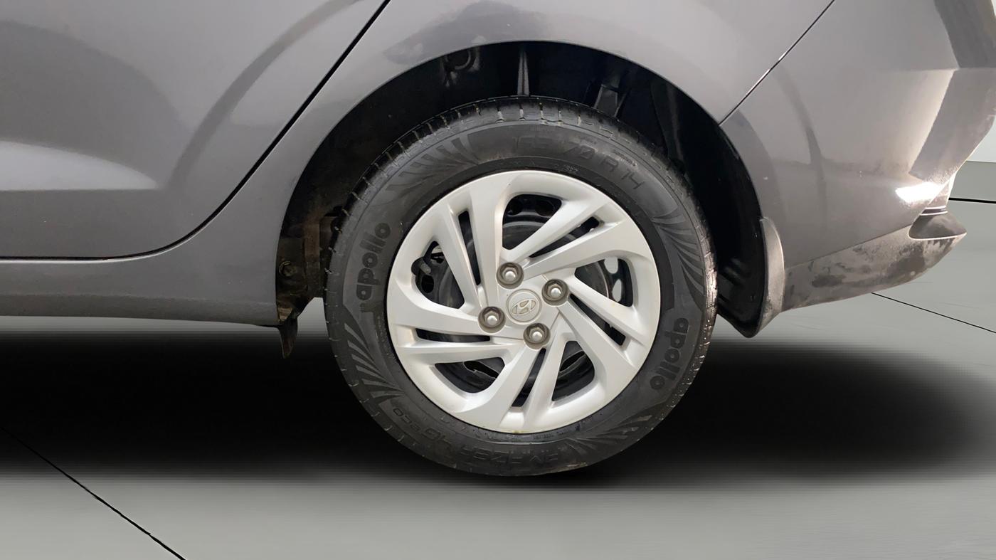 2022 Hyundai AURA S 1.2 CNG, CNG, Manual, 38,882 km, Left Rear Wheel