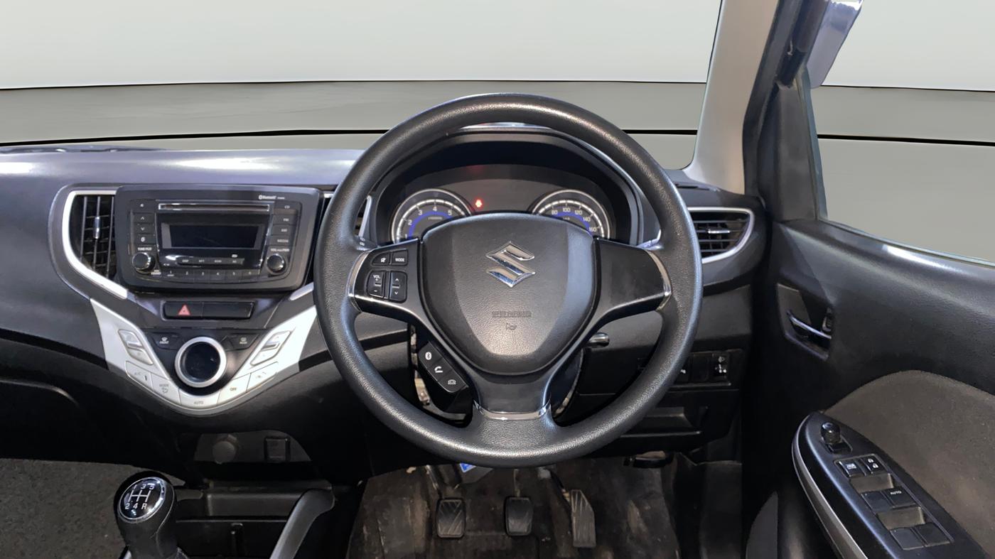 2017 Maruti Baleno DELTA PETROL 1.2, Petrol, Manual, 57,452 km, Steering Wheel Close Up