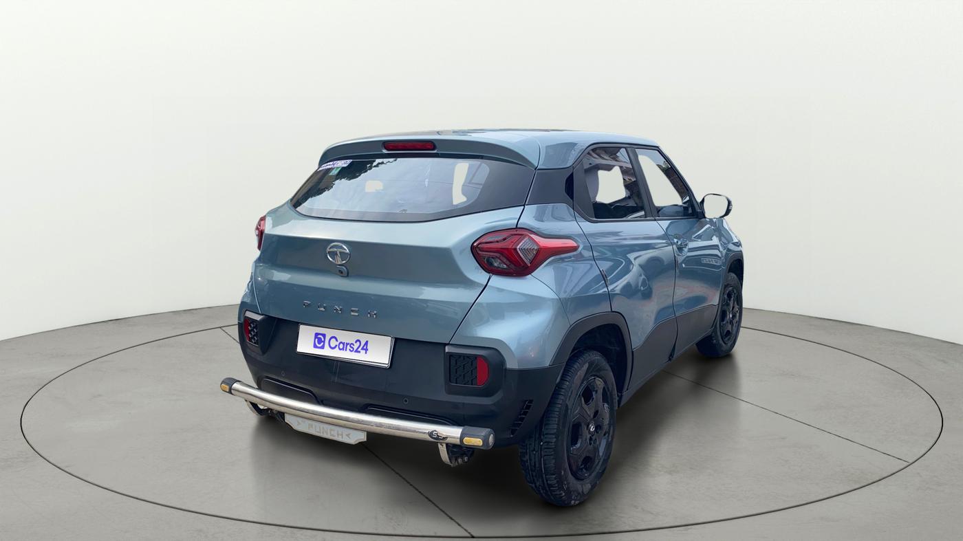 2023 Tata PUNCH ACCOMPLISHED AMT, Petrol, Automatic, 5,147 km, Right Back Diagonal