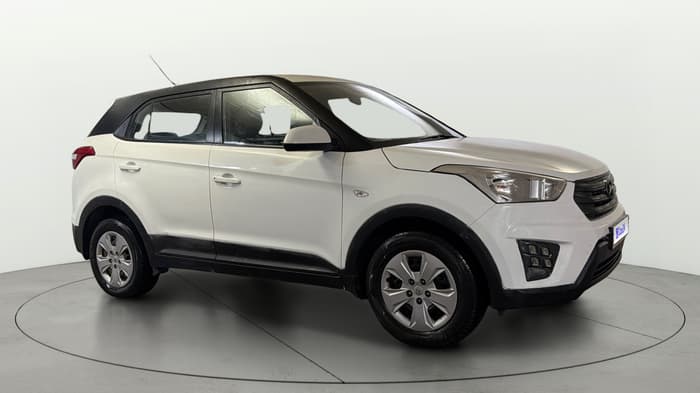 2018 Hyundai Creta E 1.6 PETROL, Petrol, Manual, 51,880 km, Right Front Diagonal