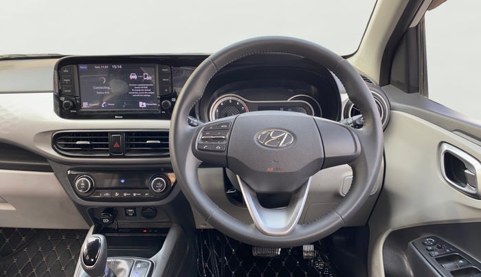 2022 Hyundai GRAND I10 NIOS ASTA AMT 1.2 KAPPA VTVT, Petrol, Automatic, 6,976 km, Steering Wheel Close Up