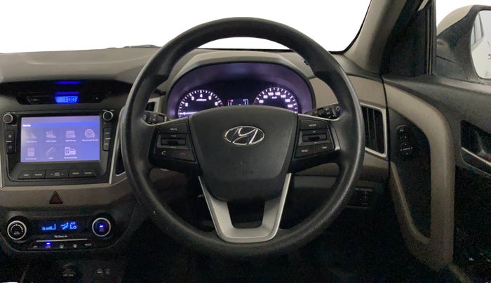 2018 Hyundai Creta SX PLUS 1.6 PETROL, Petrol, Manual, 27,828 km, Steering Wheel Close Up
