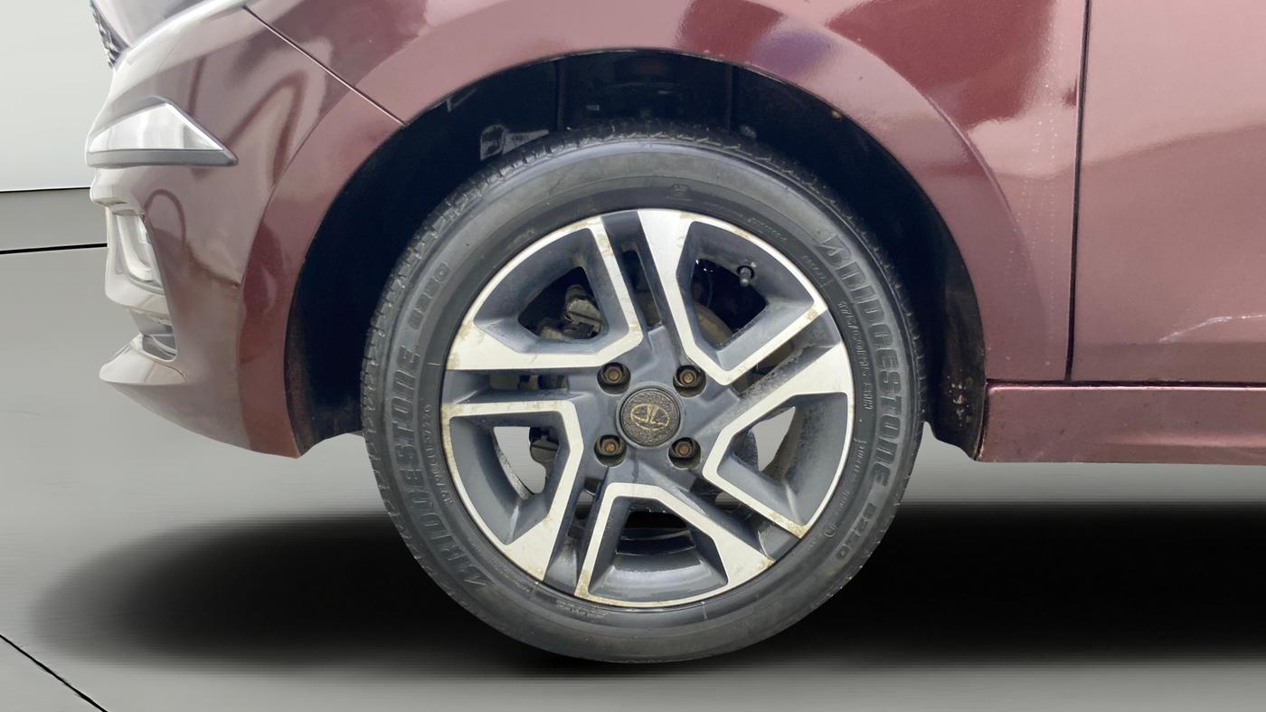 2021 Tata TIGOR XZ PLUS PETROL, Petrol, Manual, 45,688 km, Left Front Wheel