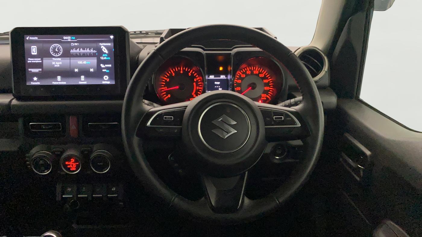2023 Maruti JIMNY ALPHA ALL GRIP PRO MT, Petrol, Manual, 31,712 km, Steering Wheel Close Up