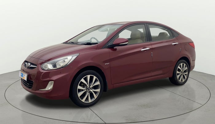 2014 Hyundai Verna FLUIDIC 1.6 VTVT SX AT, Petrol, Automatic, 42,671 km, Left Front Diagonal
