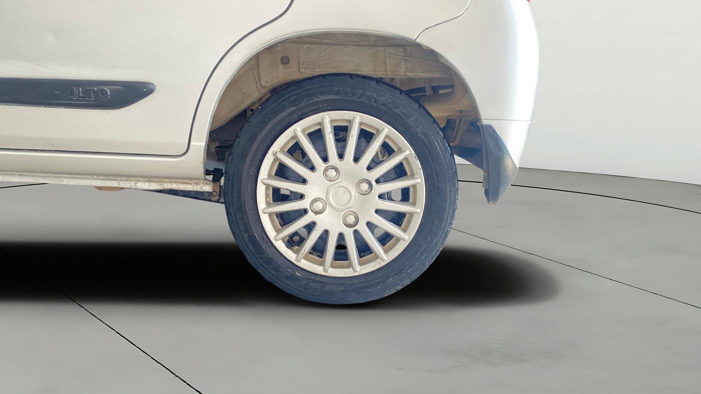 2014 Maruti Alto K10 VXI, Petrol, Manual, 97,003 km, Left Rear Wheel