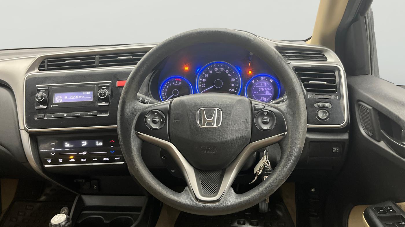 2014 Honda City 1.5L I-VTEC SV, Petrol, Manual, 76,680 km, Steering Wheel Close Up