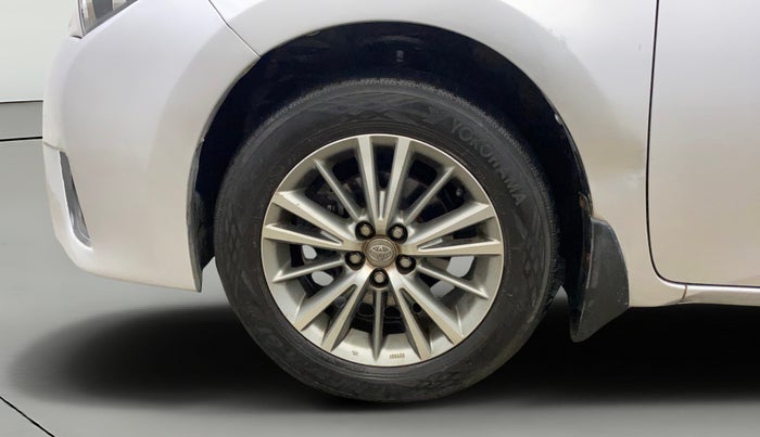 2015 Toyota Corolla Altis VL CVT PETROL, Petrol, Automatic, 81,290 km, Left Front Wheel
