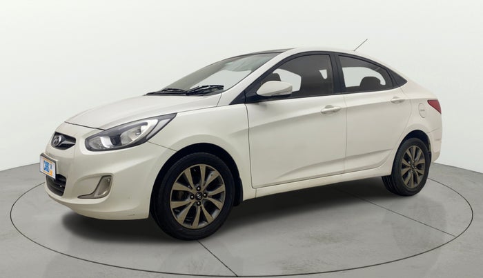 2014 Hyundai Verna FLUIDIC 1.6 CRDI SX, Diesel, Manual, 1,35,671 km, Left Front Diagonal