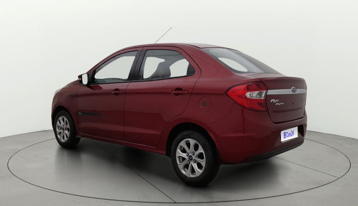 2015 Ford Figo Aspire TITANIUM 1.2 PETROL, Petrol, Manual, 38,446 km, Left Back Diagonal