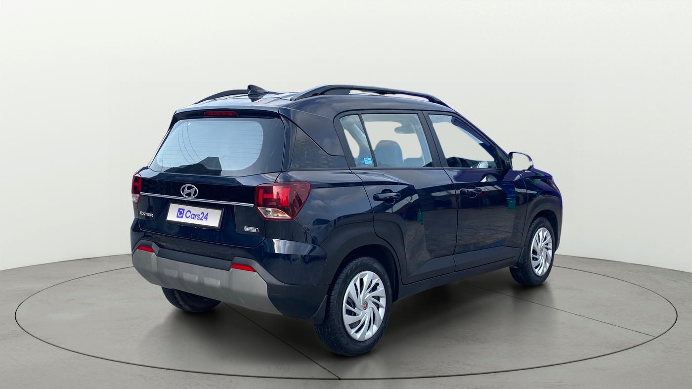 2024 Hyundai EXTER SX 1.2 MT Hy-CNG Duo , CNG, Manual, 38,701 km, Right Back Diagonal