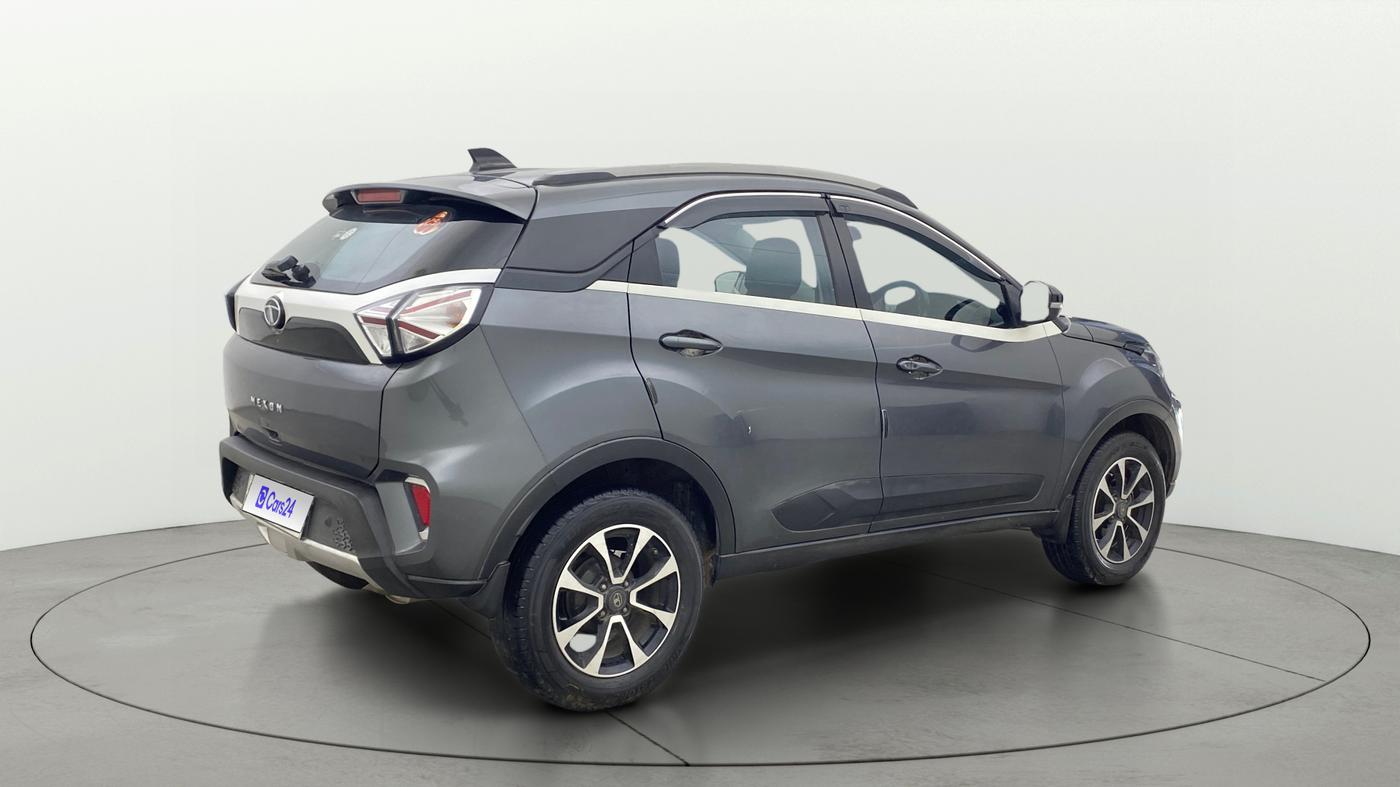 2021 Tata NEXON XZ PLUS PETROL, Petrol, Manual, 35,918 km, Right Back Diagonal