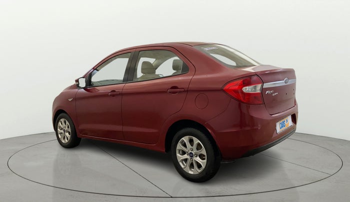 2017 Ford Figo Aspire TITANIUM 1.2 PETROL, Petrol, Manual, 63,585 km, Left Back Diagonal