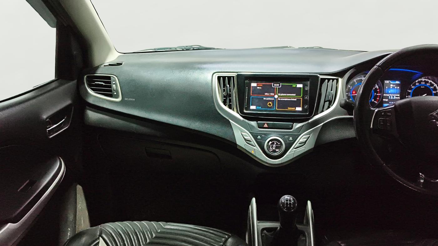 2017 Maruti Baleno ALPHA PETROL 1.2, Petrol, Manual, 1,15,425 km, Air Conditioner