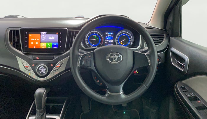 2019 Toyota Glanza V CVT, CNG, Automatic, 84,272 km, Steering Wheel Close Up