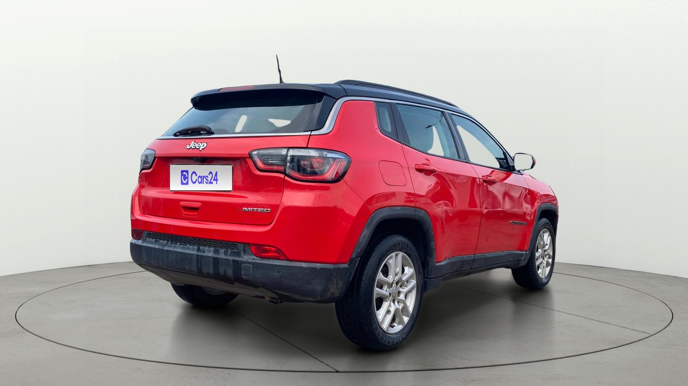 2017 Jeep Compass LIMITED (O) 2.0 DIESEL, Diesel, Manual, 1,36,828 km, Right Back Diagonal