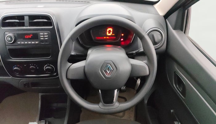 2016 Renault Kwid RXL, Petrol, Manual, 8,405 km, Steering Wheel Close Up